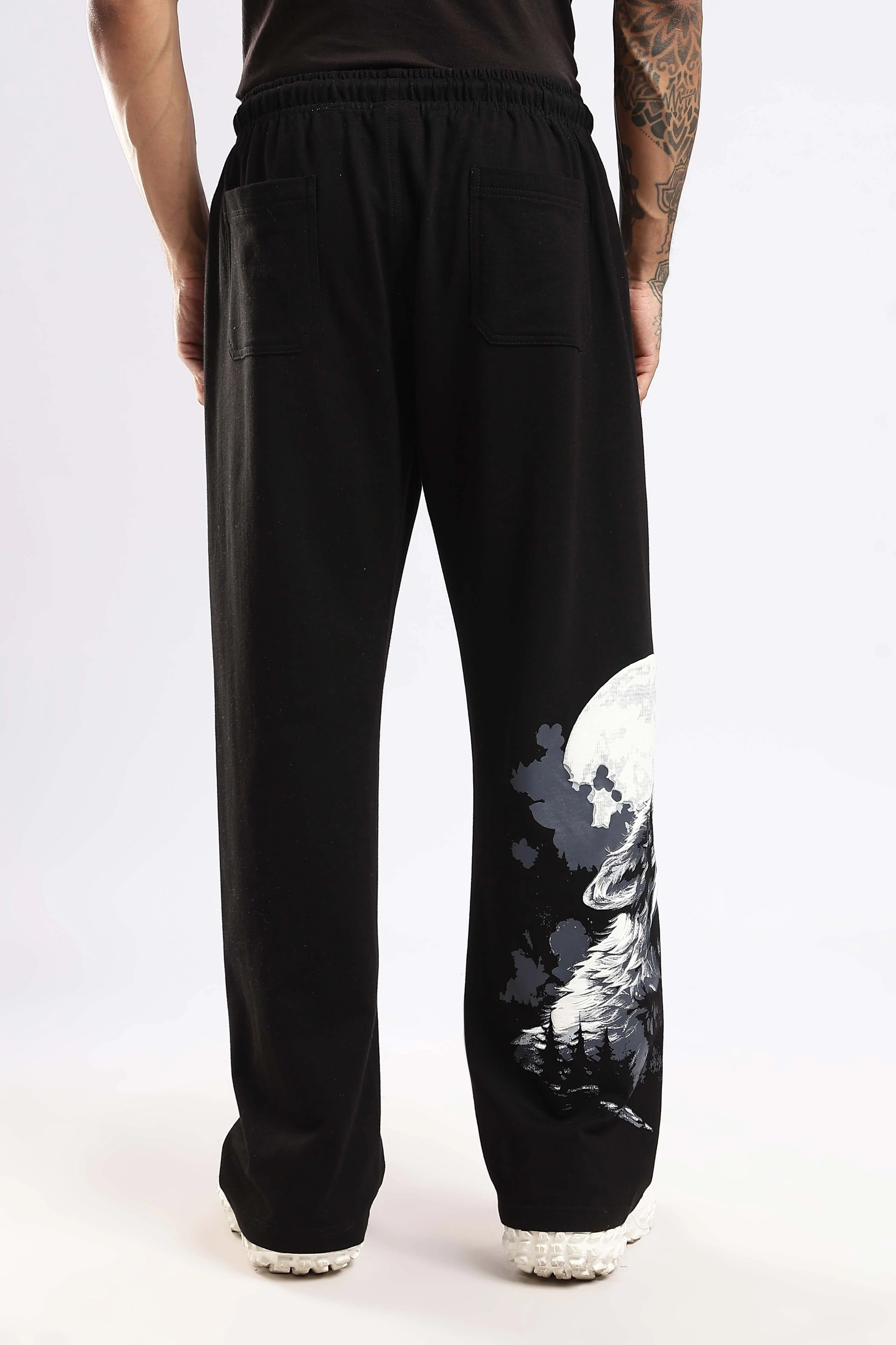 Alpha Rise heavyweight black joggers - Image 6