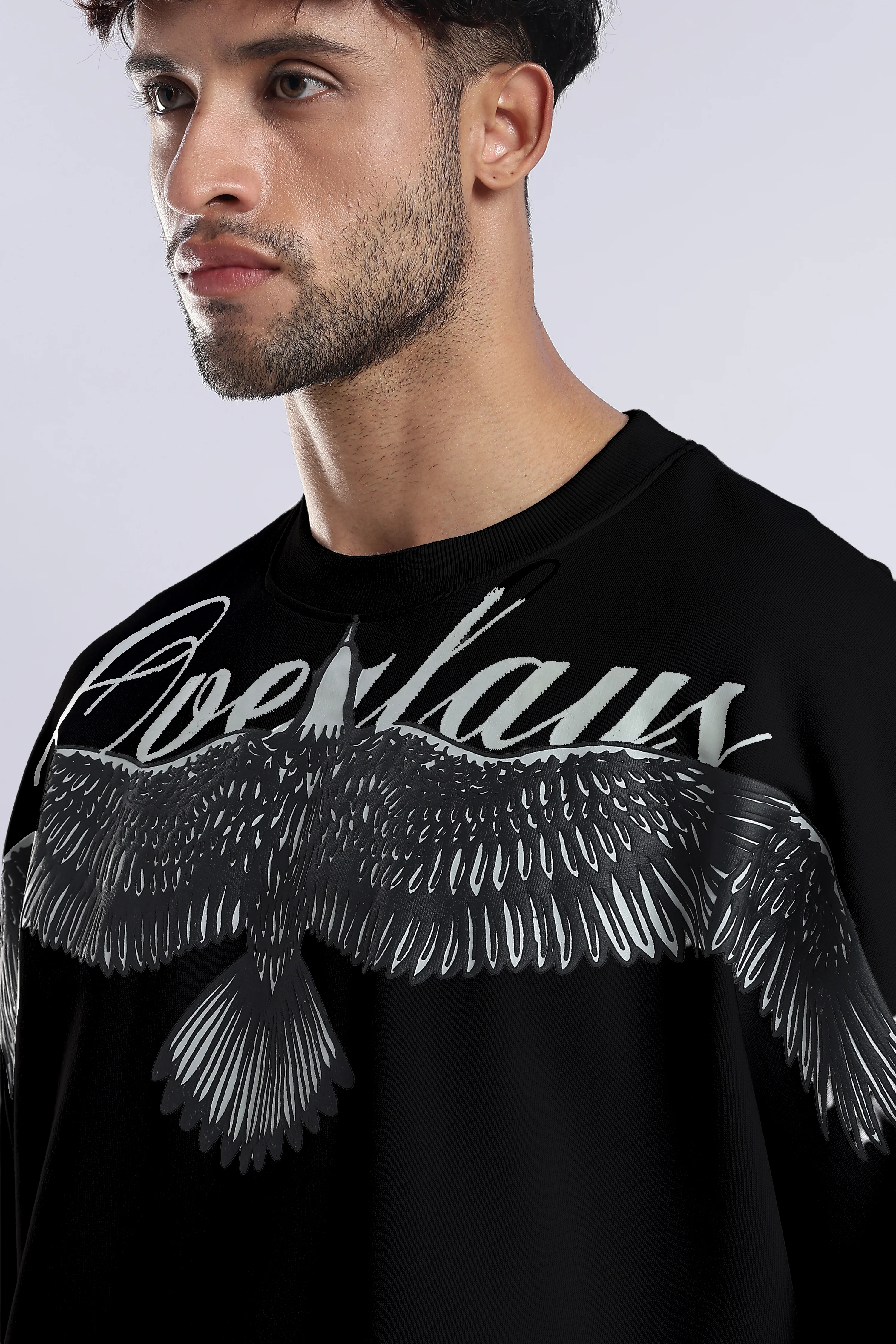 Black Spirit Wings T-Shirt - Image 7