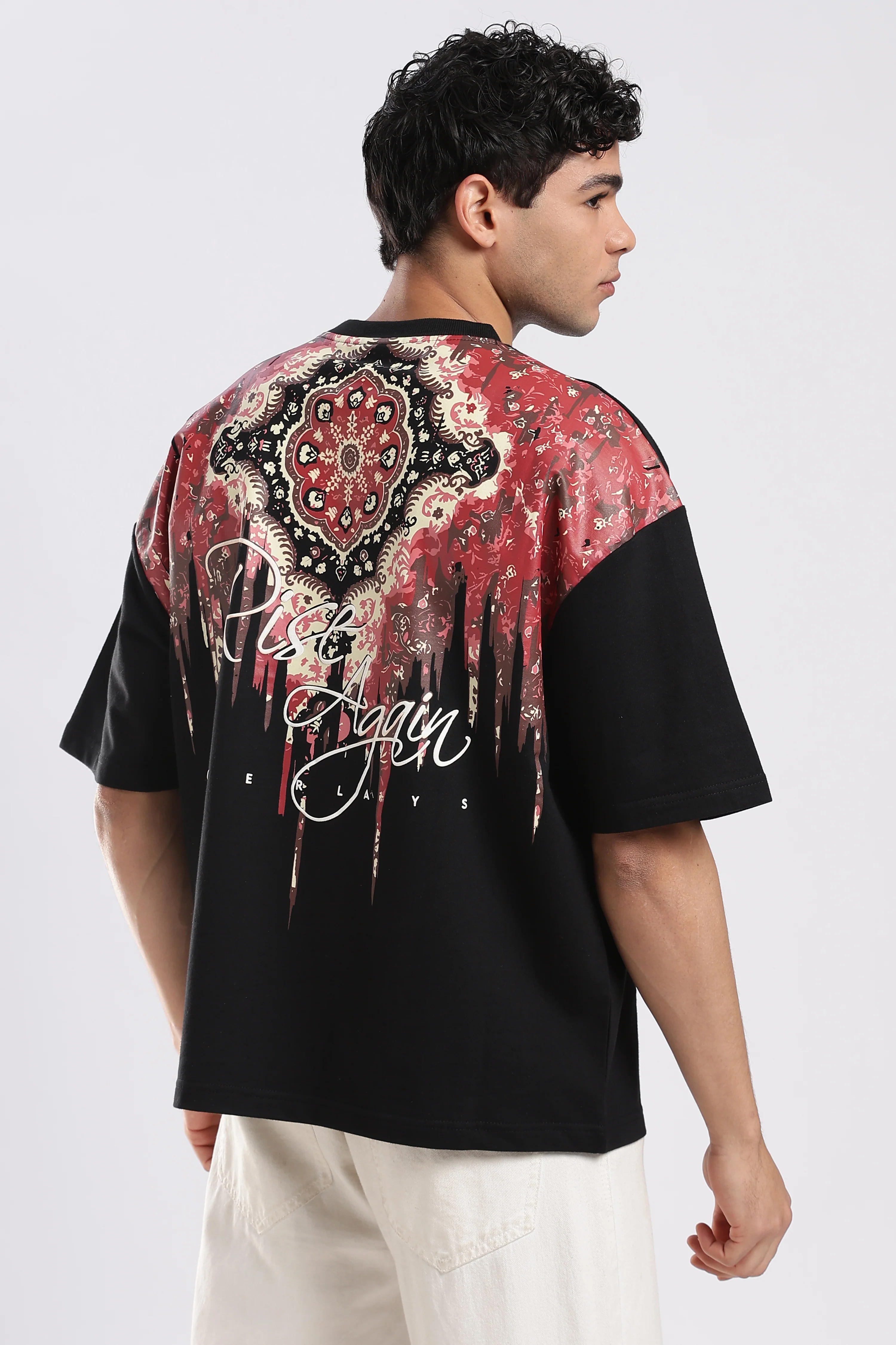 Carpedian Black Oversized Tshirt - Image 10