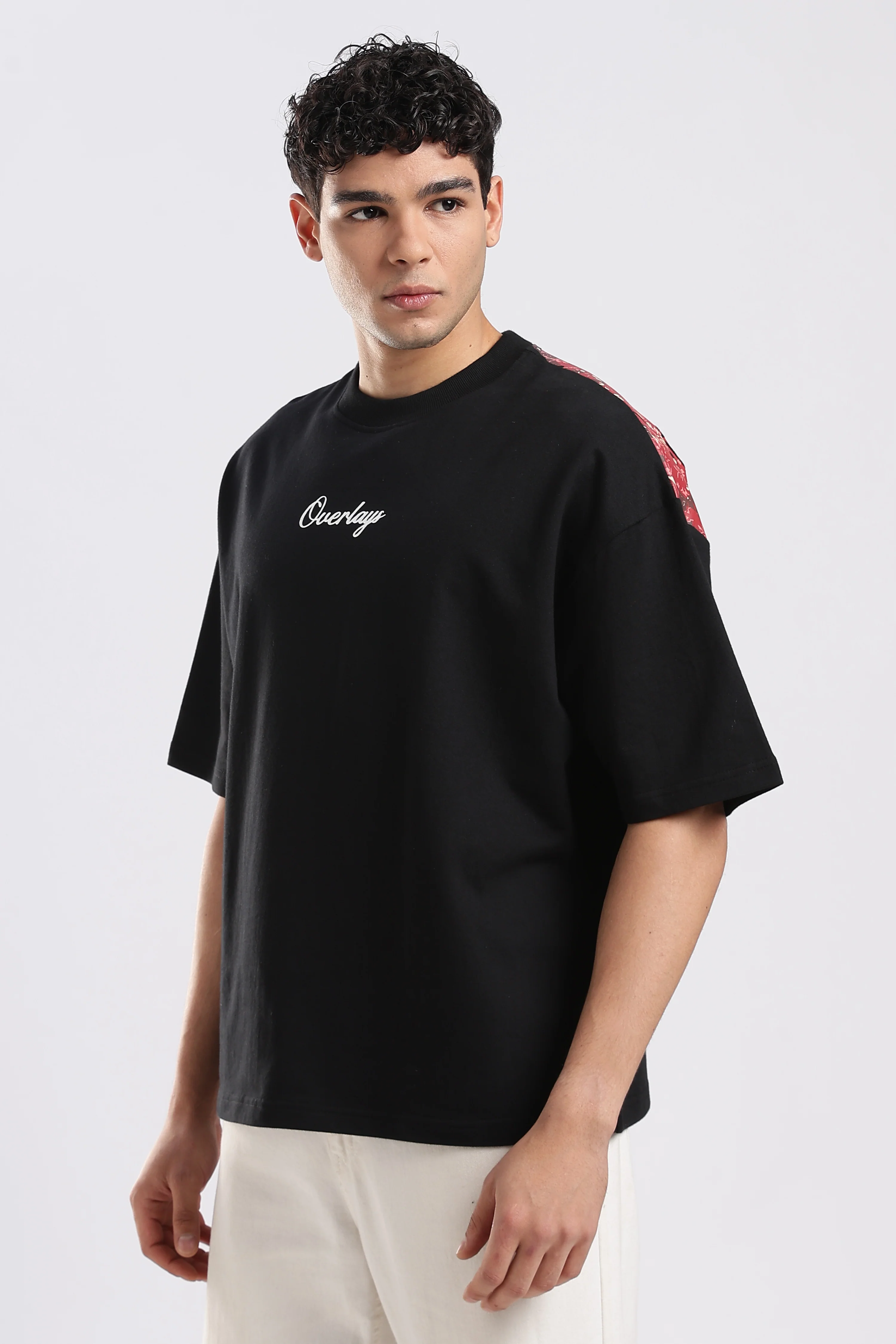 Carpedian Black Oversized Tshirt - Image 11