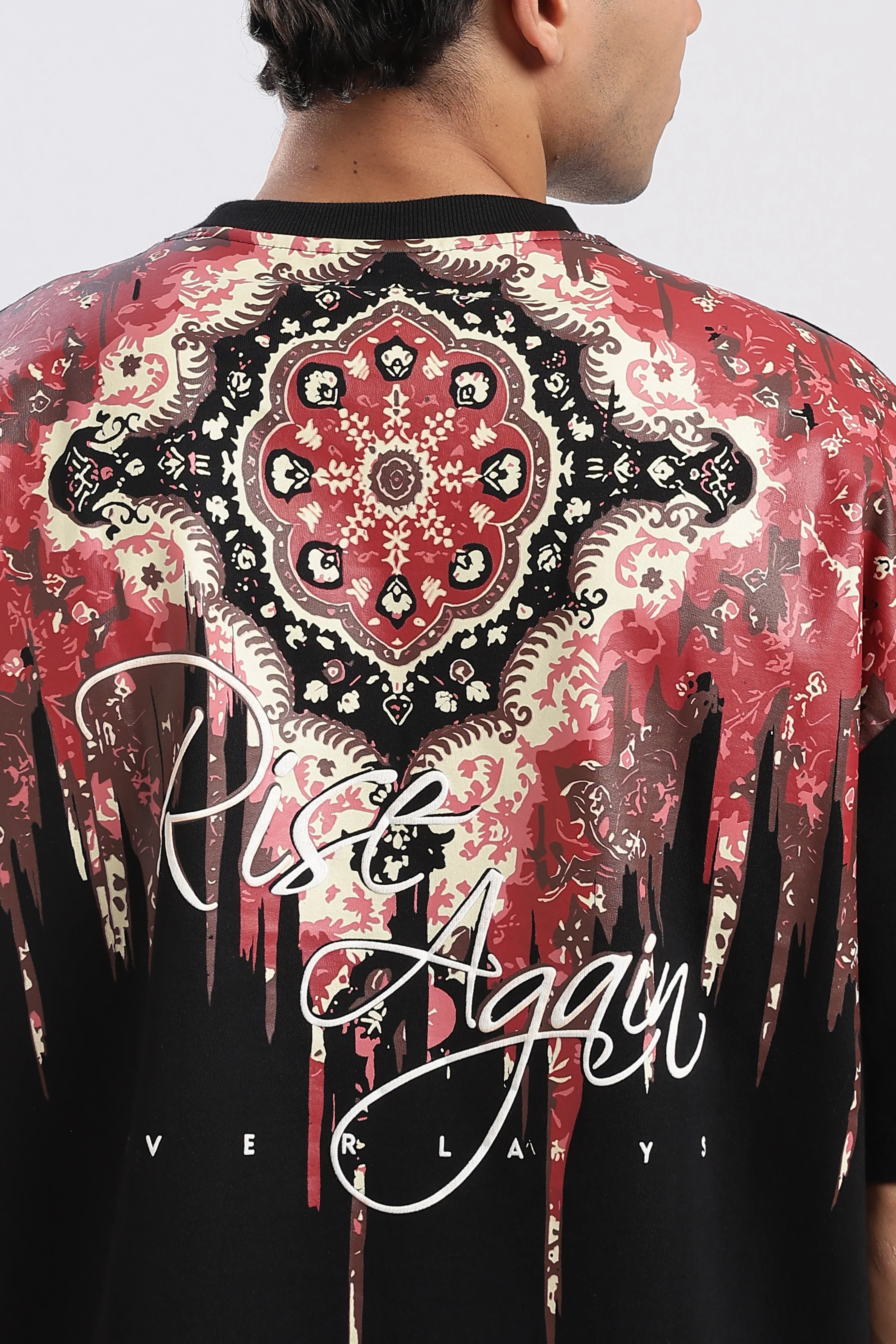 Carpedian Black Oversized Tshirt - Image 13