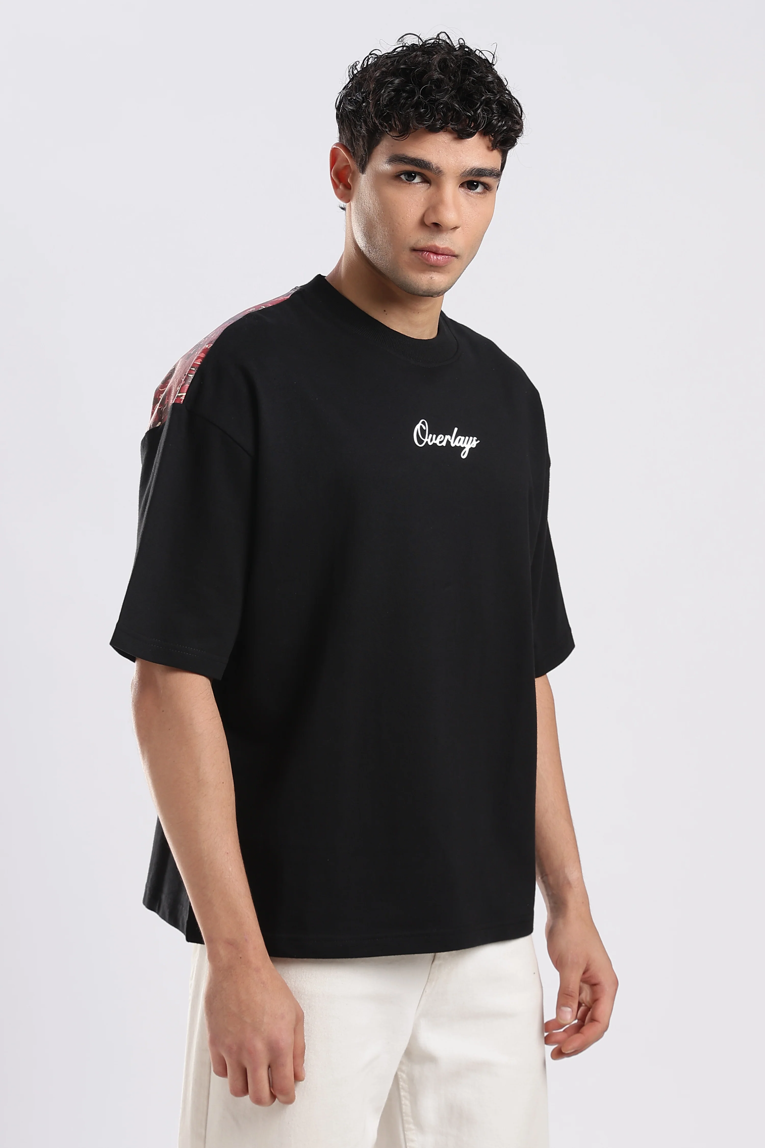 Carpedian Black Oversized Tshirt - Image 16