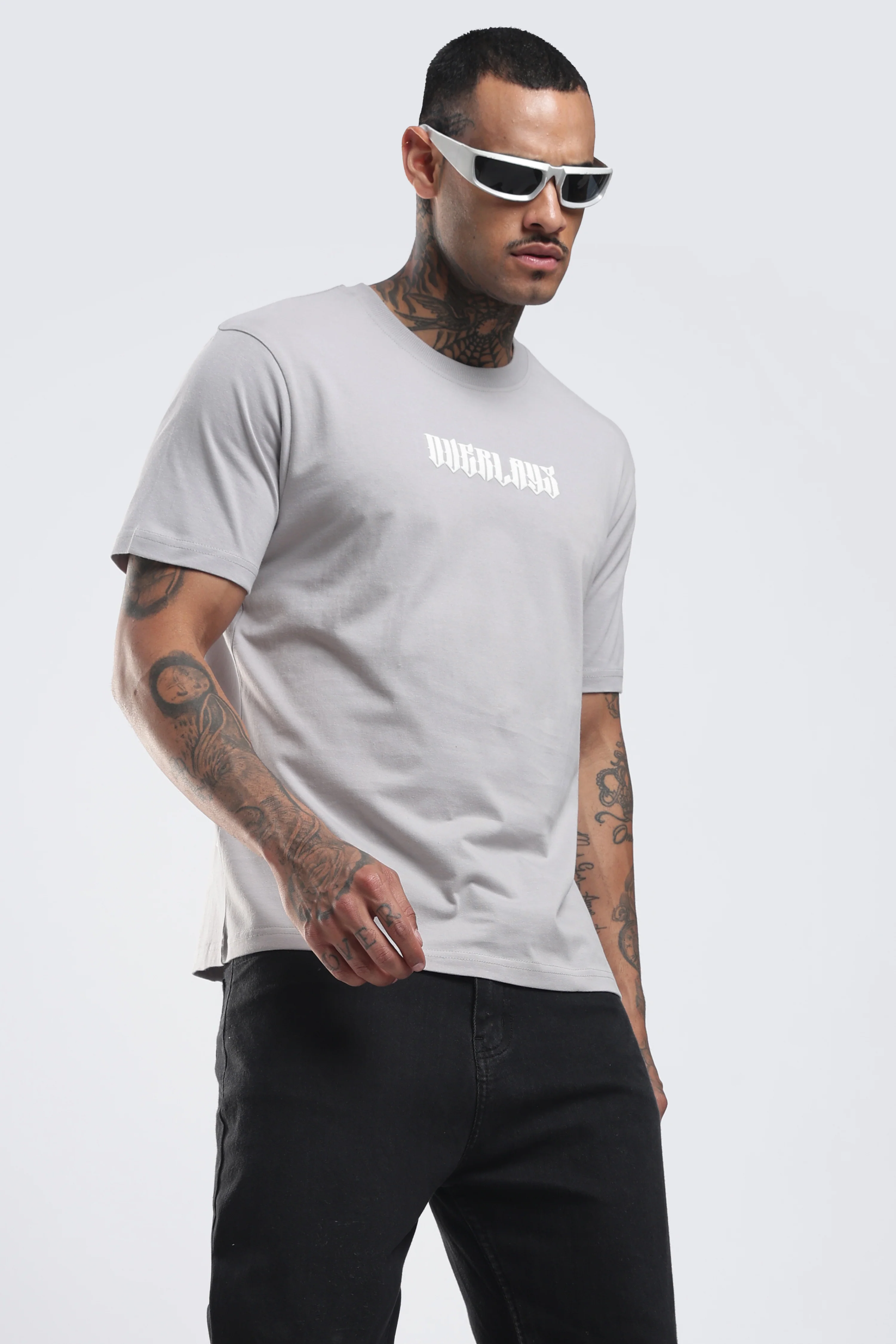 Chase Grey Relaxed Fit T-Shirt - Image 6