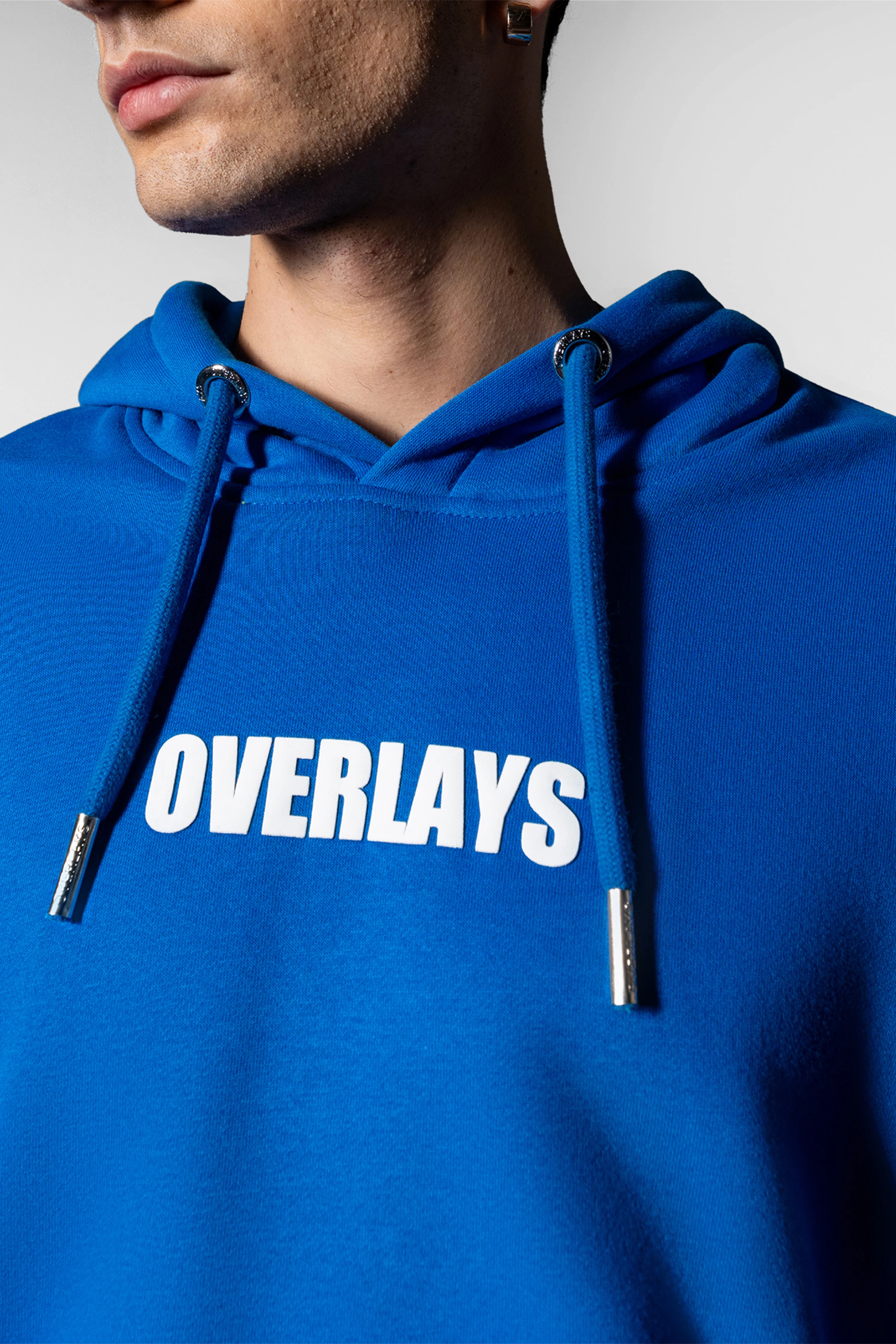 Diode Blue Oversized Hoodies - Image 2
